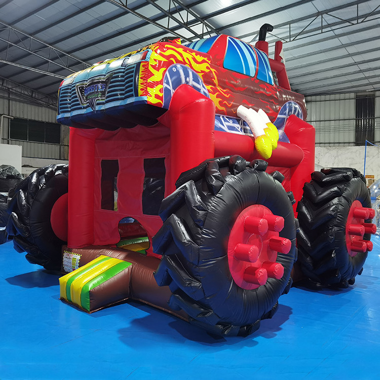 Kids China Outdoor Jumper train pvc commercial inflatable bouncer cars  for kids