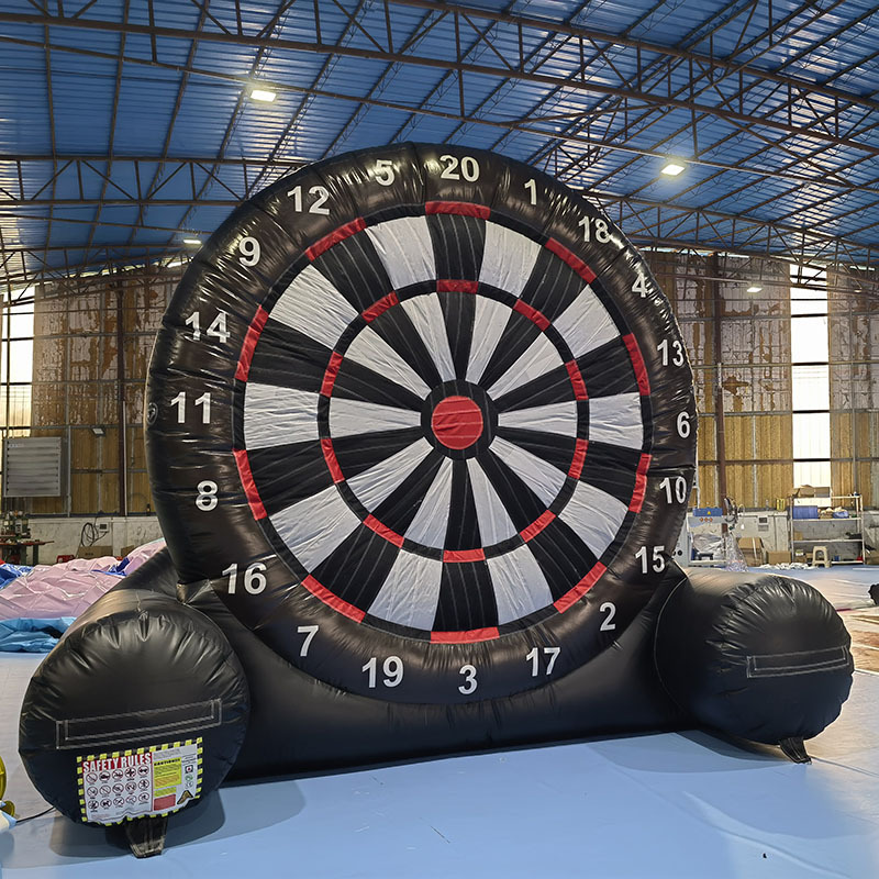 Giant PVC Inflatable Dart Board Castle Unisex Kick Soccer & Football Target Fun Outdoor Game