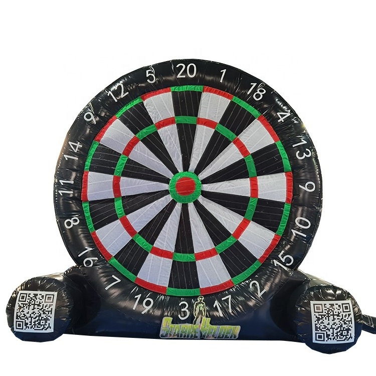 Outdoor Sport Games Football Darts Inflatable Golf Dart Boards Inflatable Dart Ball Board For Sport