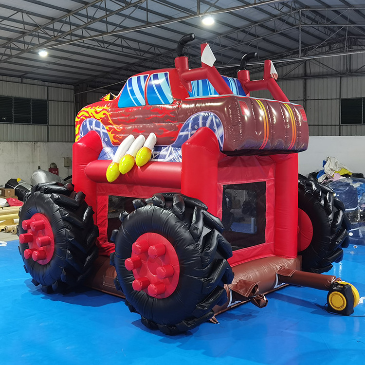 Kids China Outdoor Jumper train pvc commercial inflatable bouncer cars  for kids