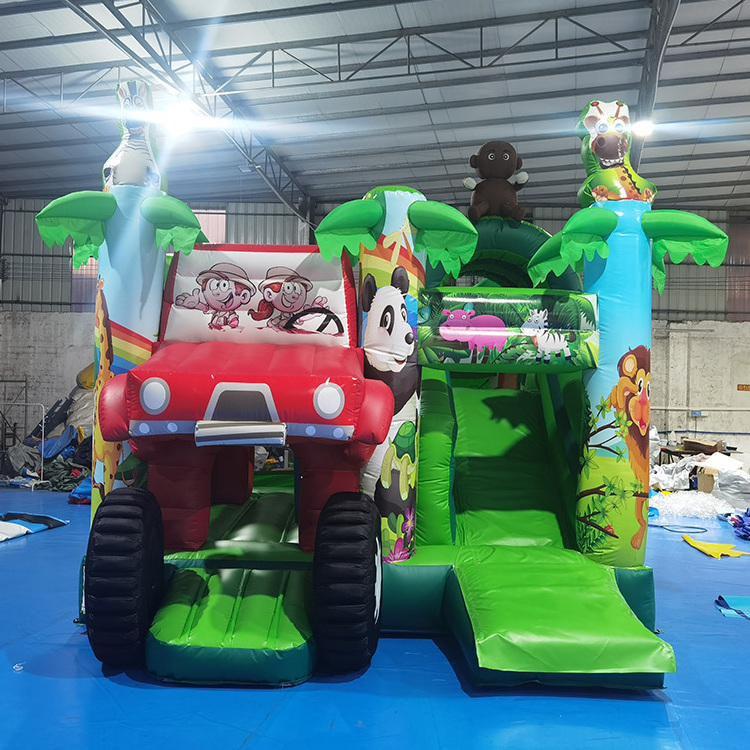 Moonwalk Commercial Inflatable Monster Truck monster bouncer inflatable bouncer fire truck