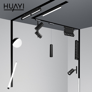 HUAYI Wholesale Price SMD 10w 20w 30w 40w 16w Commercial Shops Magnetic LED Track Light