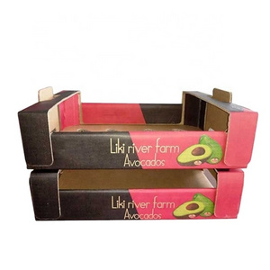 eco friendly Fruit packing boxes customized cardboard box banana mango carton box