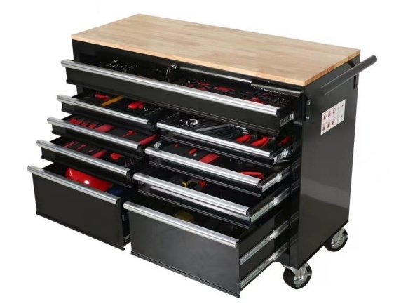 2024 auto repair garage metal rolling tool cabinet workshop tool trolley tool garage storage