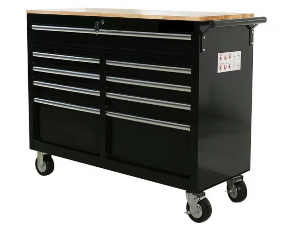 2024 auto repair garage metal rolling tool cabinet workshop tool trolley tool garage storage