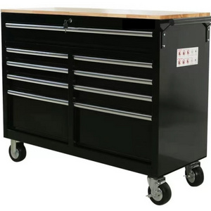 2024 auto repair garage metal rolling tool cabinet workshop tool trolley tool garage storage