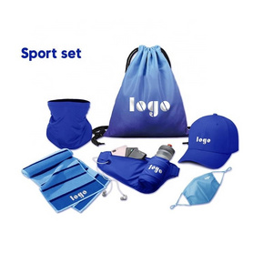 Personalized Promotional Corporate Sports Events Gift Set Company Executive Item Custom made Luxury Business Gift For With Logo