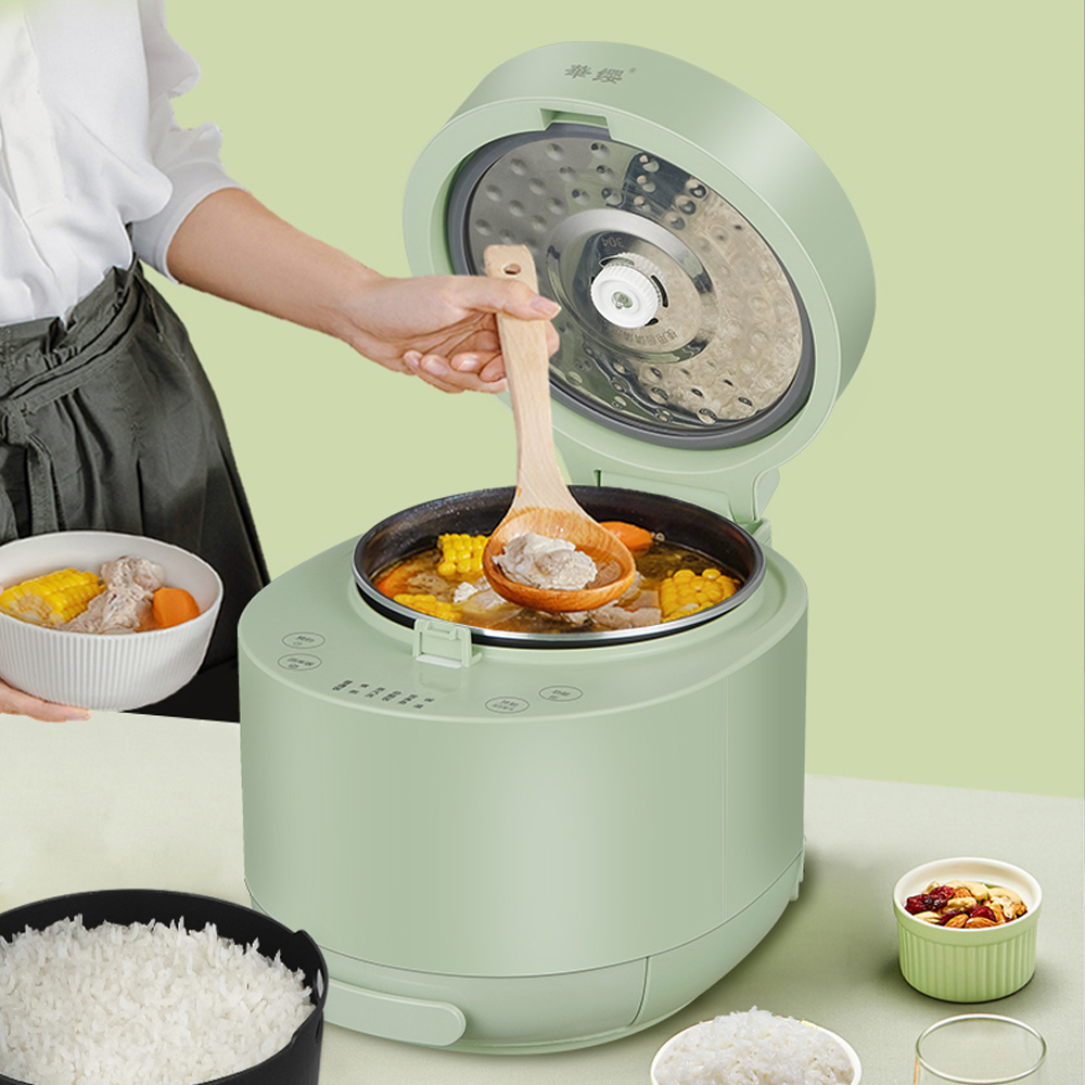 New arrival HYG 220v/110v 304 stainless steel steamer multi cooker low sugar mini rice cooker