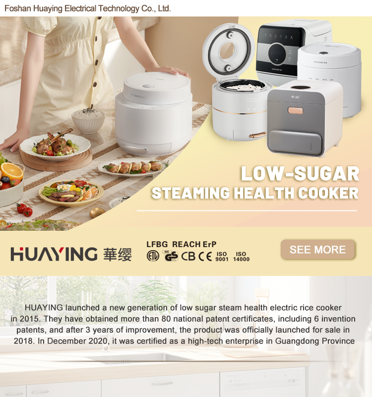 Low Sugar Rice Cooker with Automatic Keep Warm: Enjoy Warm Meals 
