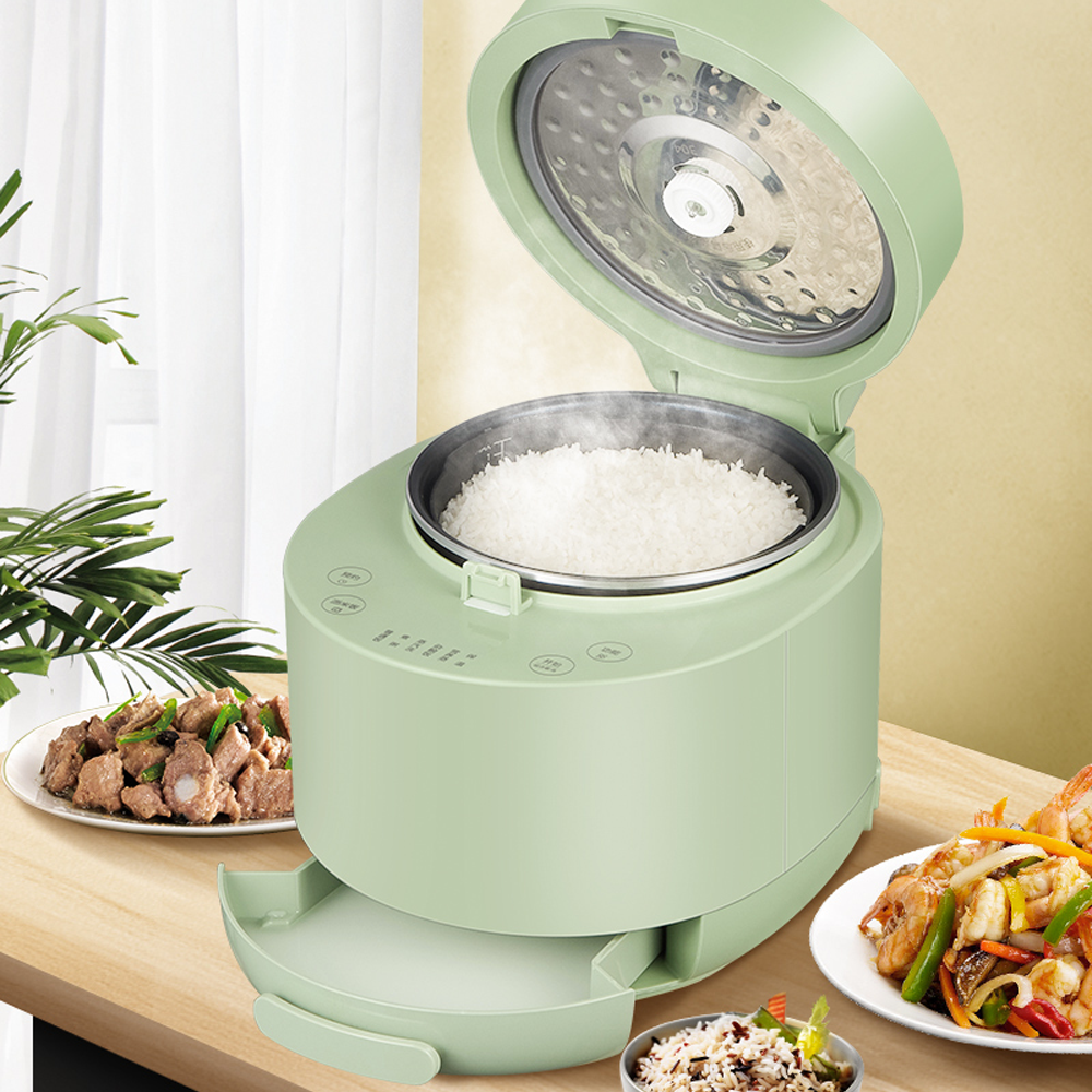 New arrival HYG 220v/110v 304 stainless steel steamer multi cooker low sugar mini rice cooker