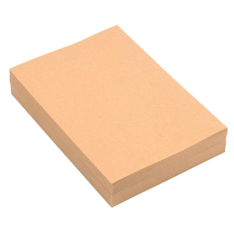 70-400gsm Renewable DIY Art Drawing Card Making Craft Paper Thick Paperboard High Quality Packaging Pape A4 Hard Kraft