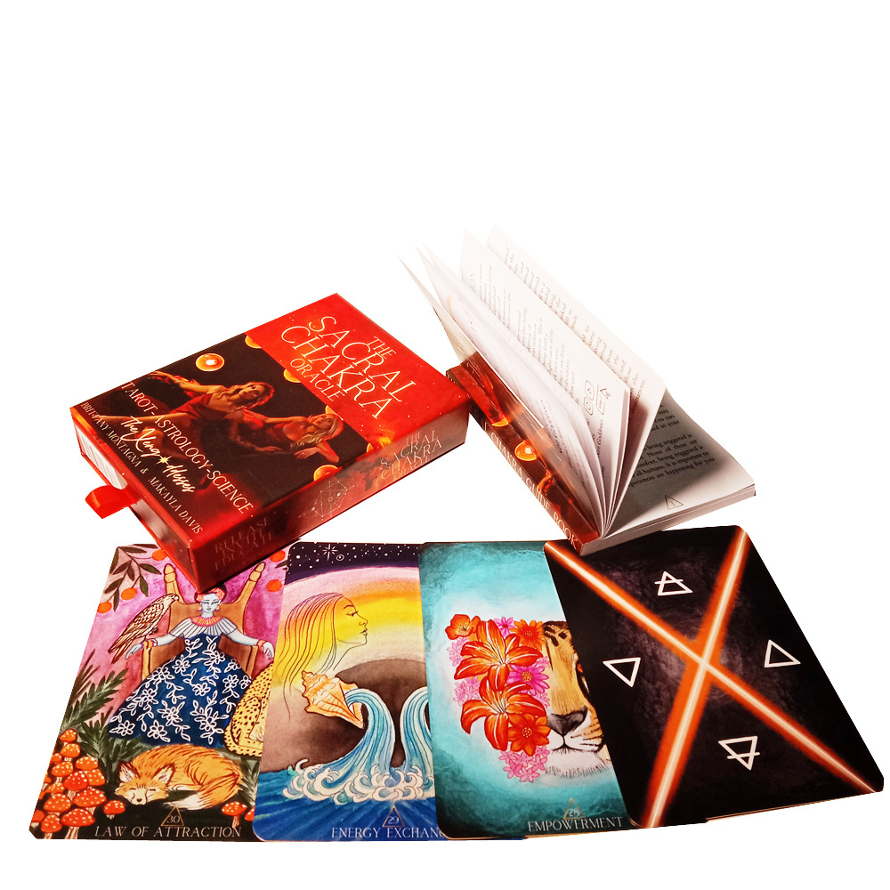 Custom Printing Playing  Oracle Desk Cards Trading Play Fun Board Game Wholesale Tarot Cards