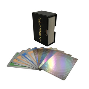 Professional Custom OEM New Pack sport foil packaging  holographic trading card playing game cards