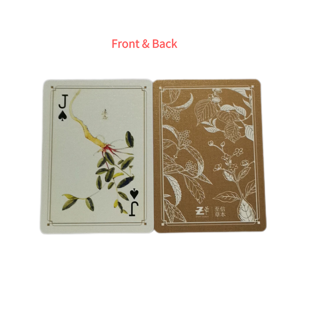 Printing Adult Casino Magic Poker Custom Logo Paper Deck Playing Cards Front And Back Poker