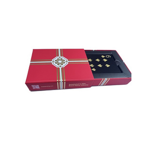 High quality Gift box Christmas Gift plastic poker  New year gift PVC  playing card