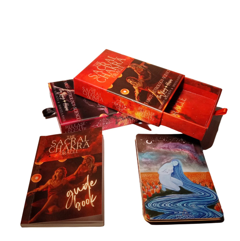 Custom Printing Playing  Oracle Desk Cards Trading Play Fun Board Game Wholesale Tarot Cards