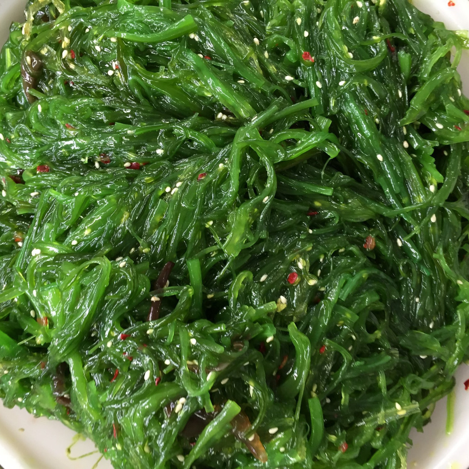 wholesale seafood snack high quality red japan frozen seaweed salad