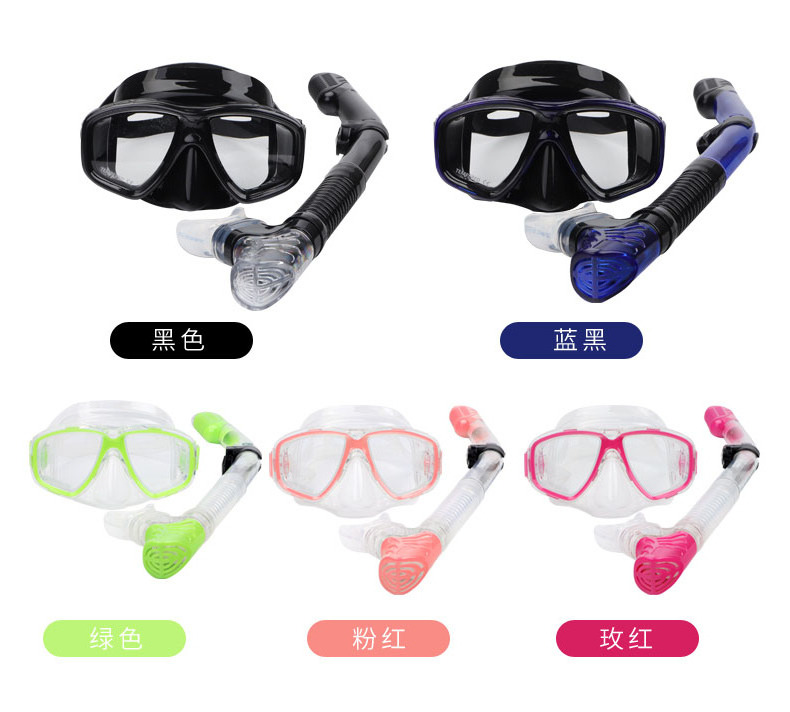 GuangDong Factory Supply Cheap Classic Silicone Myopia Diving Mask For Men  Face Mask for Swimming Set Customized