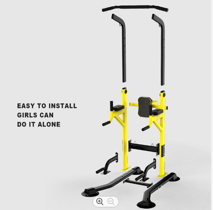 Power Tower Multi Function Free Standing Pull up Bar Dip Station