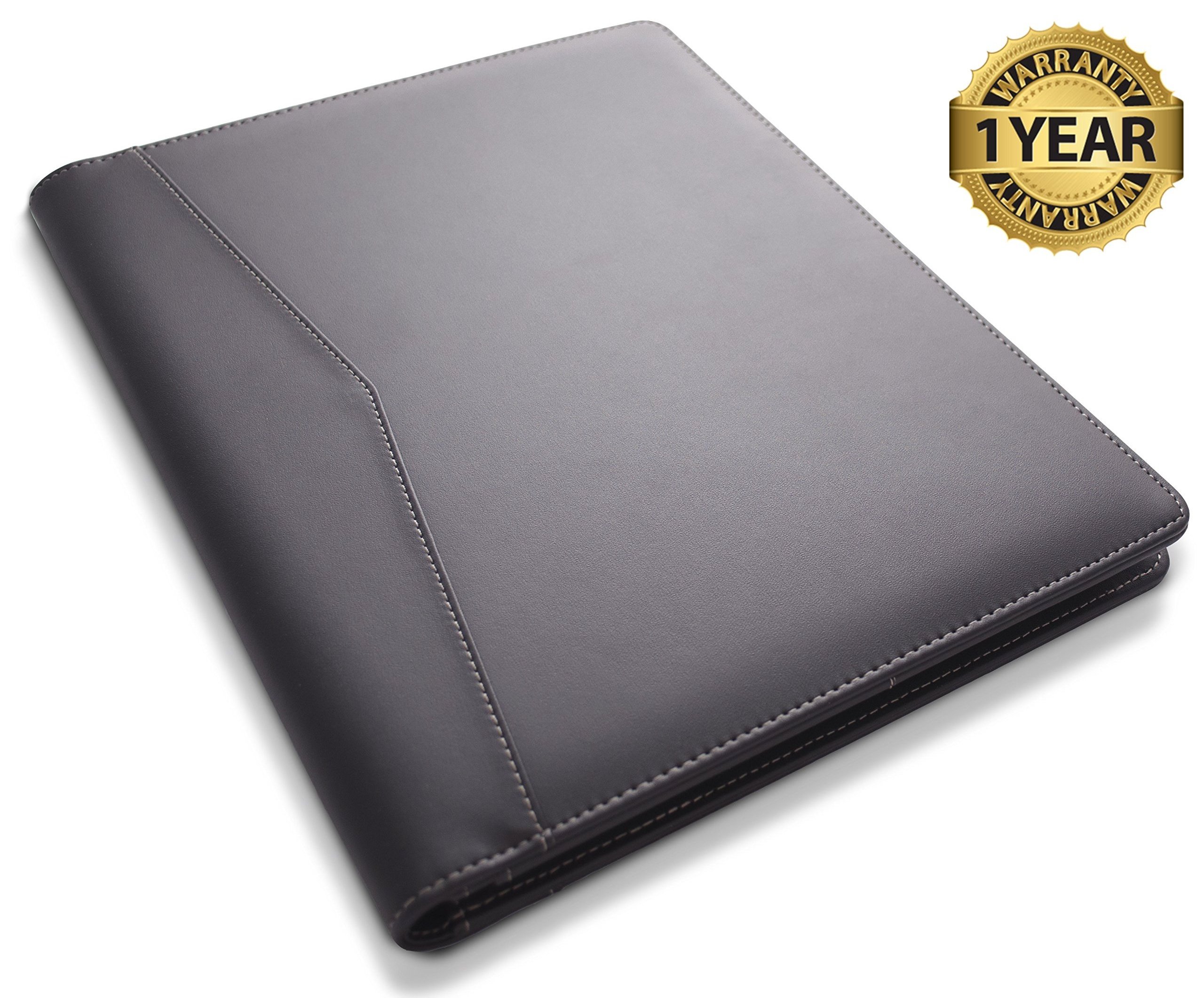 Padfolio Clipboard Folder | Portfolio Organizer with Clipboard Folio | Clipboard Binder with Storage