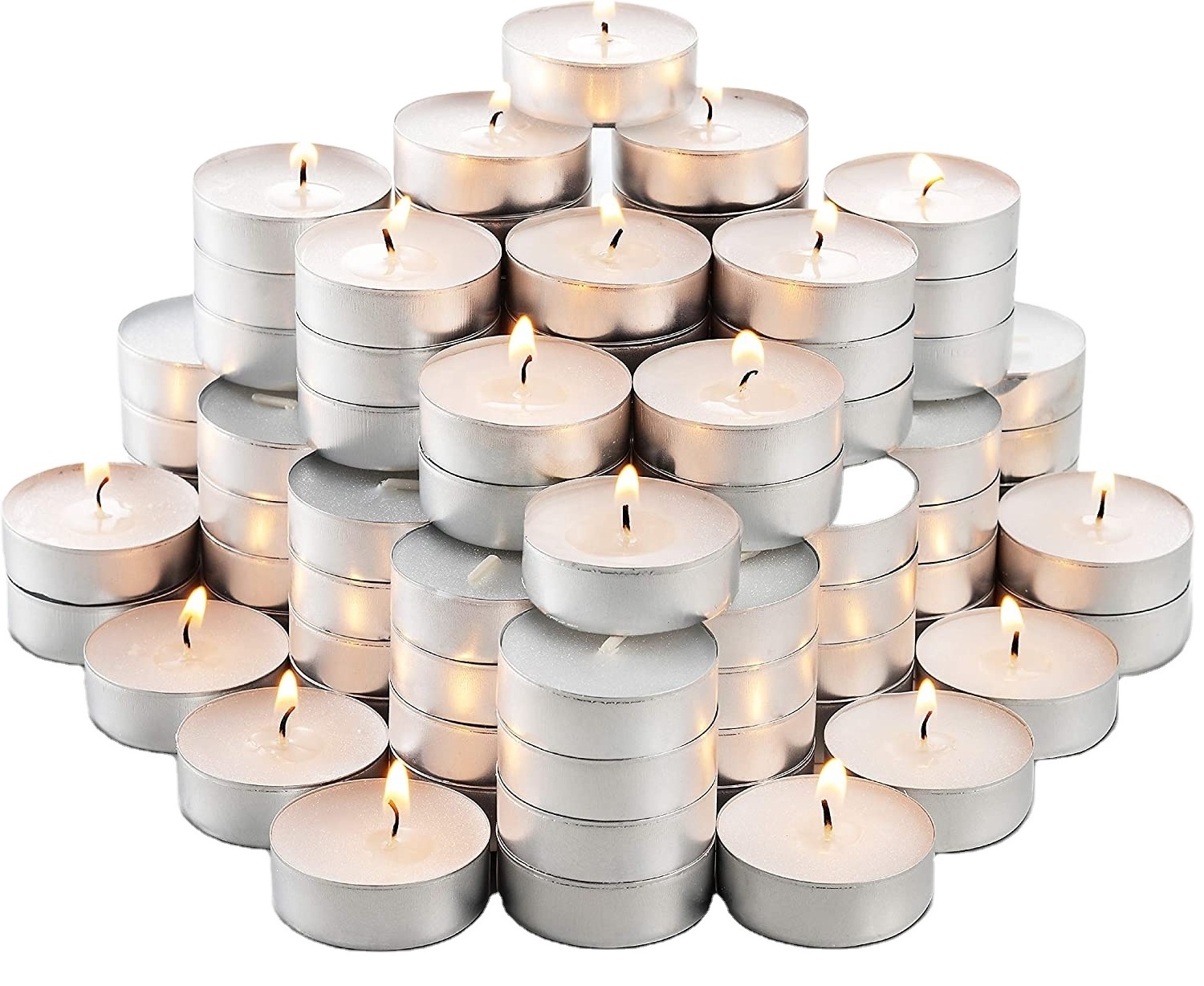 Hot sale 12g tea candles light wholesale unscented small tea lights palm wax,wedding candlestick