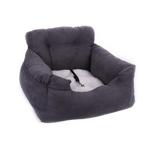 Car pet sofa cushion car dog kennel warm small and medium-sized dog kennel cat kennel car central control wholesale