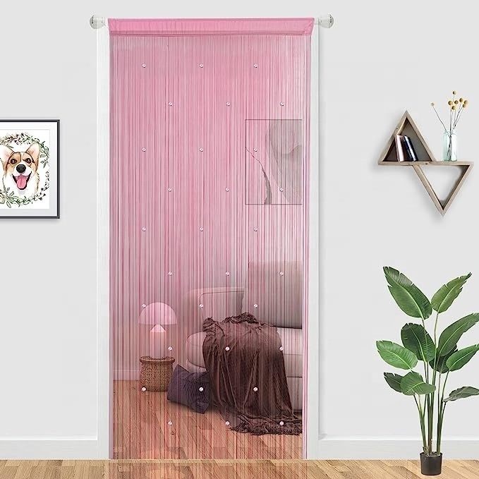 Living Room Divider Bedroom Doorway Hanging Hippie Sequin Decor Door String Curtains