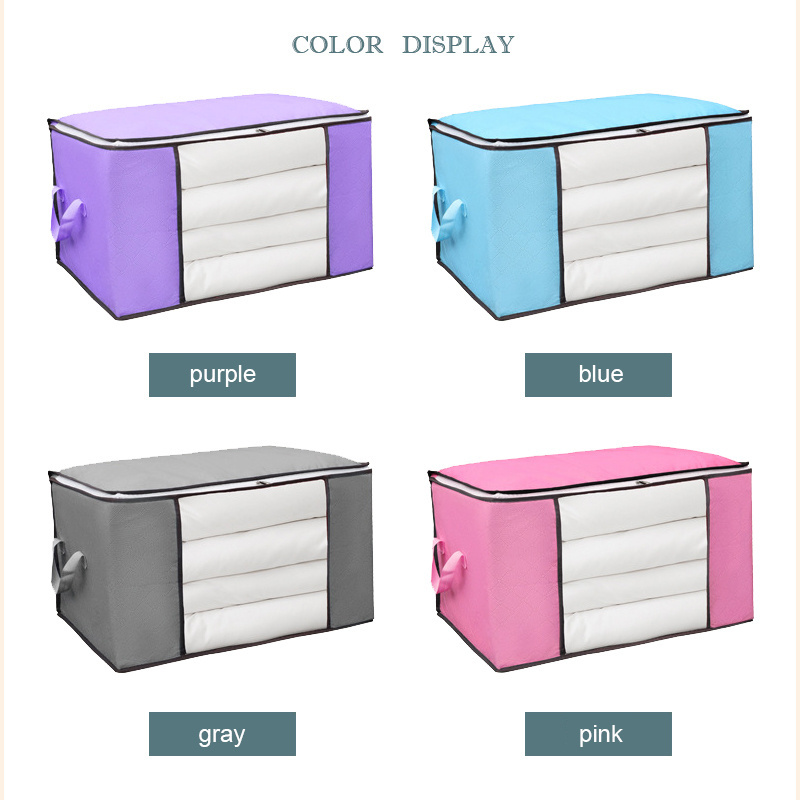 folding non-woven storage box cabinet household collapsible receive bag convenient foldable fabric clothing storage box