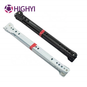 HIGHYI drawer slide rollers two section drawer slide ball bearing soft close undermount drawer slide for furniture cabinet