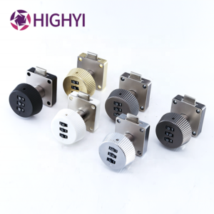 HIGHYI mechanical smart cabinet lock office desk 3 digital security combination cam lock safe furniture locks