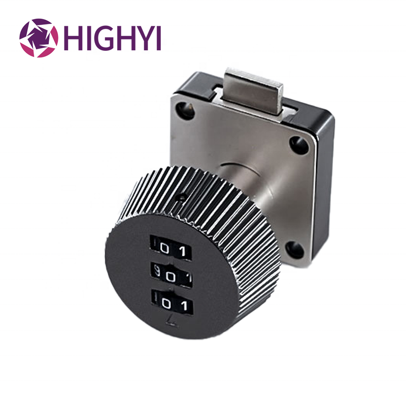 HIGHYI mechanical smart cabinet lock office desk 3 digital security combination cam lock safe furniture locks