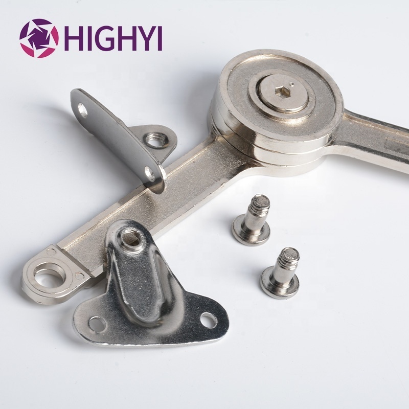 HIGHYI adjustable cupboard lift up flap stay support furniture friction stay hardware fittings cabinet door lid stay