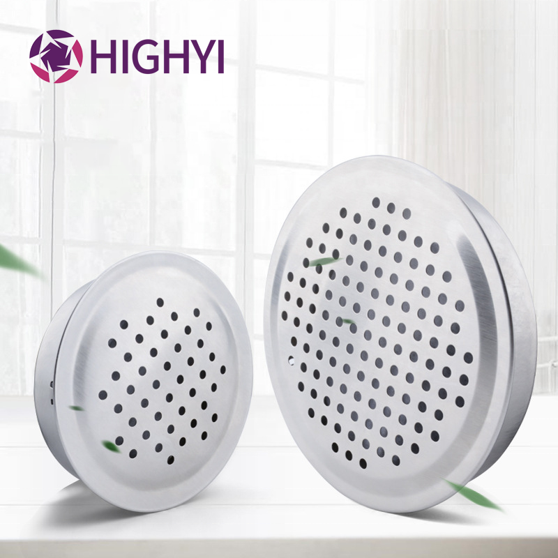 HIGHYI air vent grille ventilation cover furniture activated carbon ventilation circular vent cover cabinet deodorant