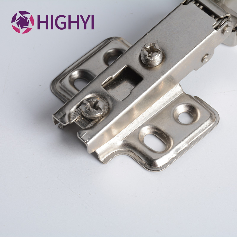 HIGHYI cabinet wooden door two way hidden hinge 90 degree angle cupboard adjustable hinges self close 60g furniture hinges