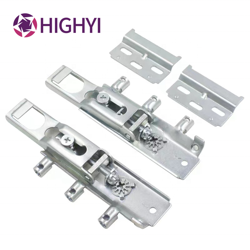 HIGHYI cabinet wall hanger bracket cold-rolled steel concealed cabinet hanger furniture suspension hardware fittings