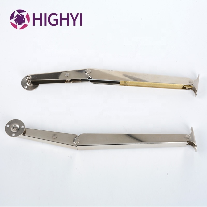 HIGHYI cabinet upward lifting door hydraulic support rod heavy duty gas spring 200N cupboard soft close flap stay hinge