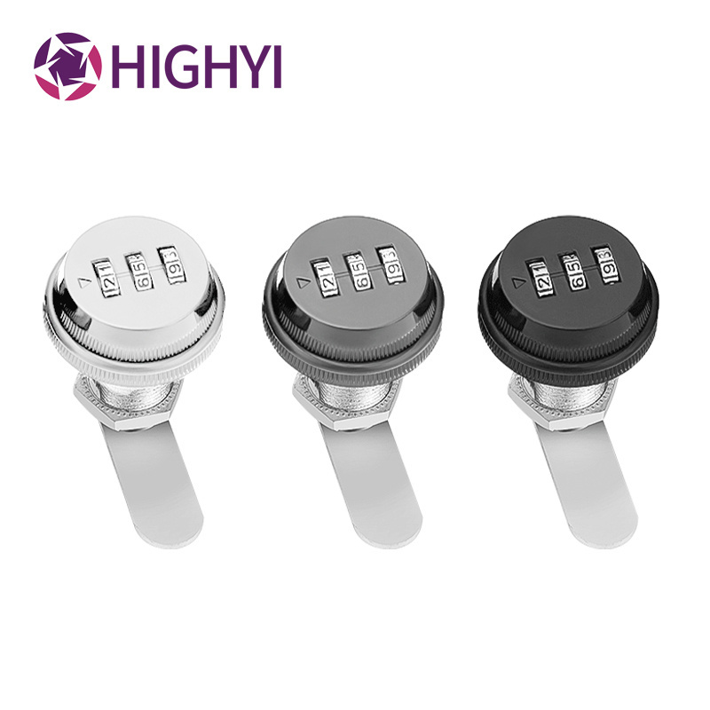 HIGHYI keyless security cabinet lock office desk digital combination furniture locks safe smart drawer lock