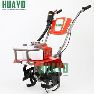 Hot Gasoline Rotary 2 stroke Mini Power Weeder Tiller Cultivator