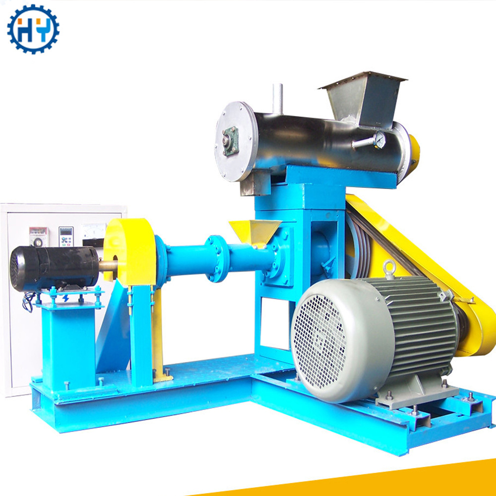 China factory floating fish feed pellet machine/fish pellet extruder