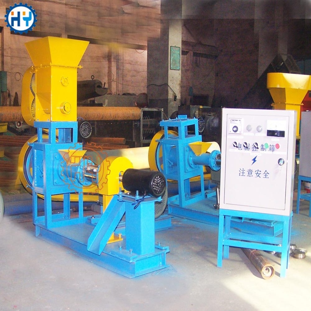 China factory floating fish feed pellet machine/fish pellet extruder