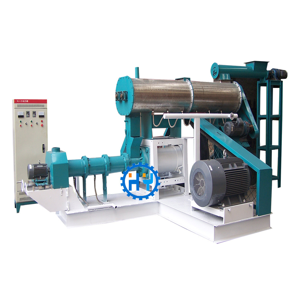 China factory floating fish feed pellet machine/fish pellet extruder