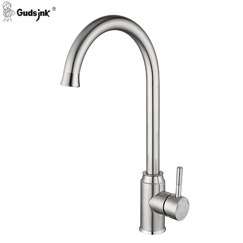 Isbriton modern mixer tap for kitchen sink pull-out sprayer spout head 304 stainless steel faucet kitchen mixer