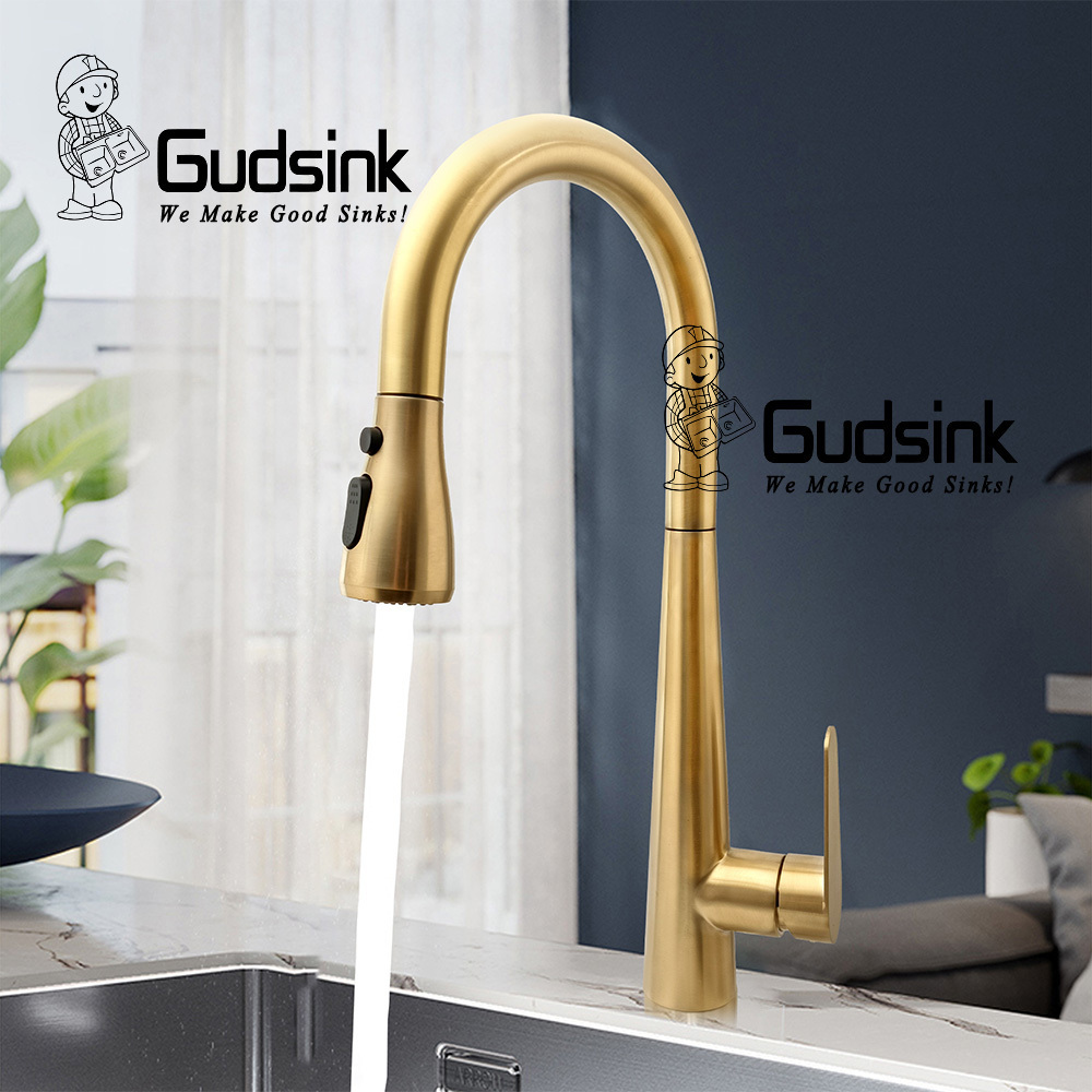 Pull-out  kitchen sink tap handle hot and cold water filtered tap Basin Kitchen Faucet ss304 kitchen sink mixer