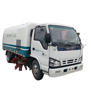 4*2 Vacuum Road Sweeper Truck Street Cleaning Vehicle with I-SUZ-U truck