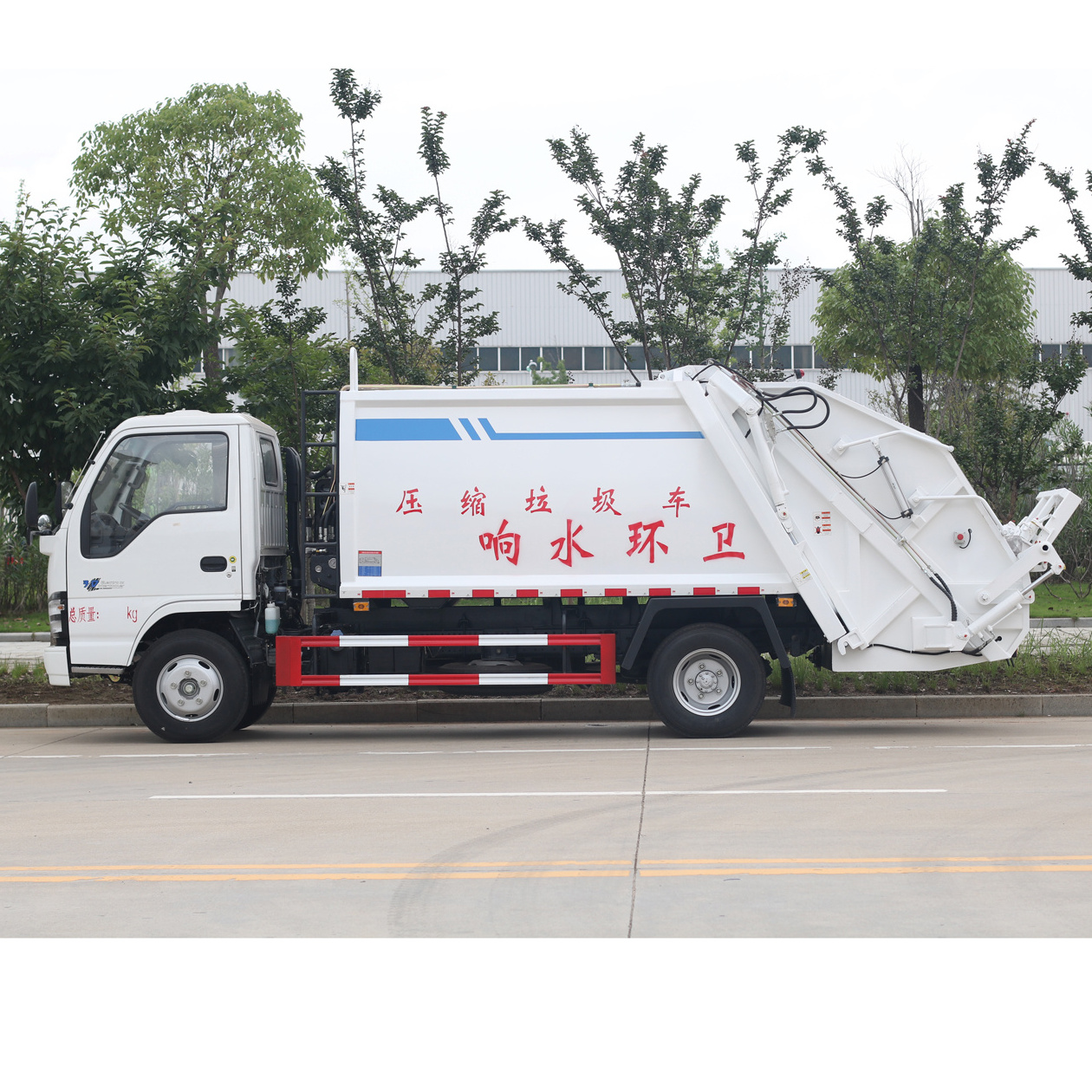 I-SU-ZU 6M3 Compactor Refuse Truck 6CBM Compacted Garbage Truck  Garbage Truck for Sale