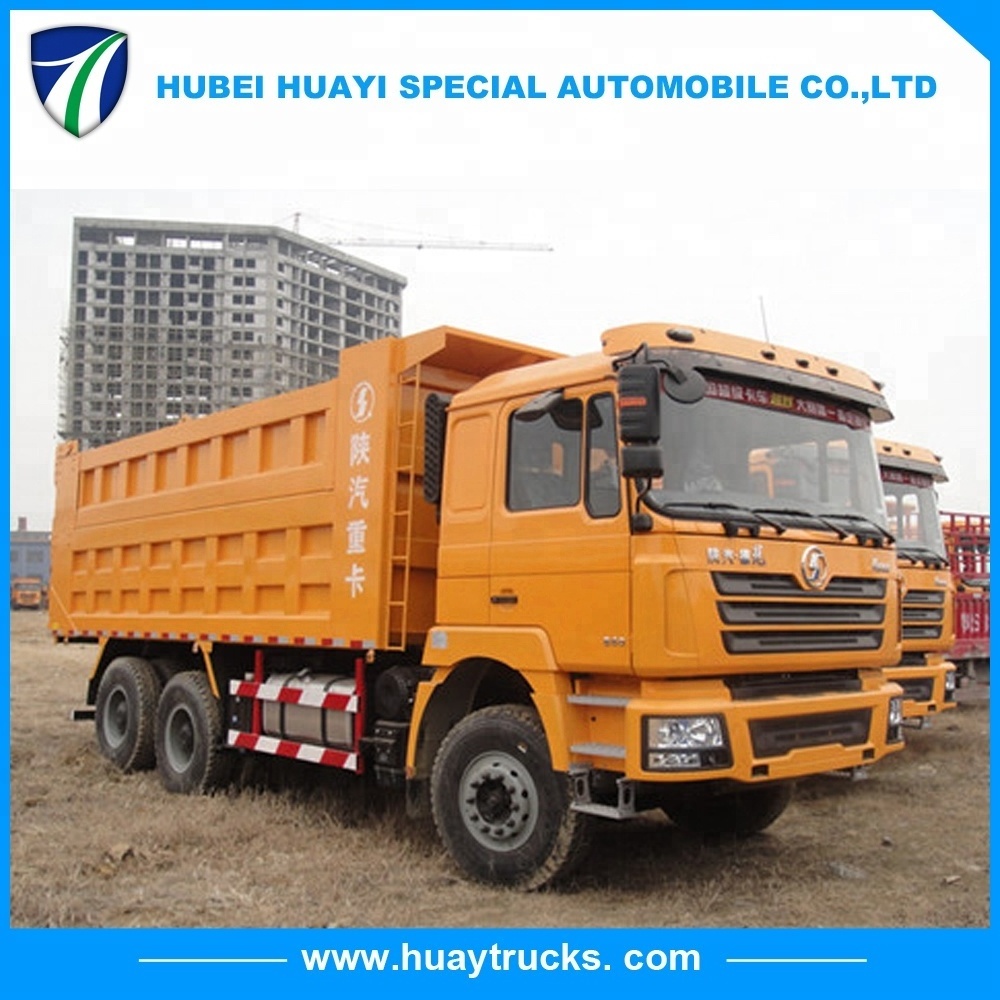 China manufacturer good performance Shacman F3000 6x4 310hp dump truck 10 wheel dump truck capacity sales