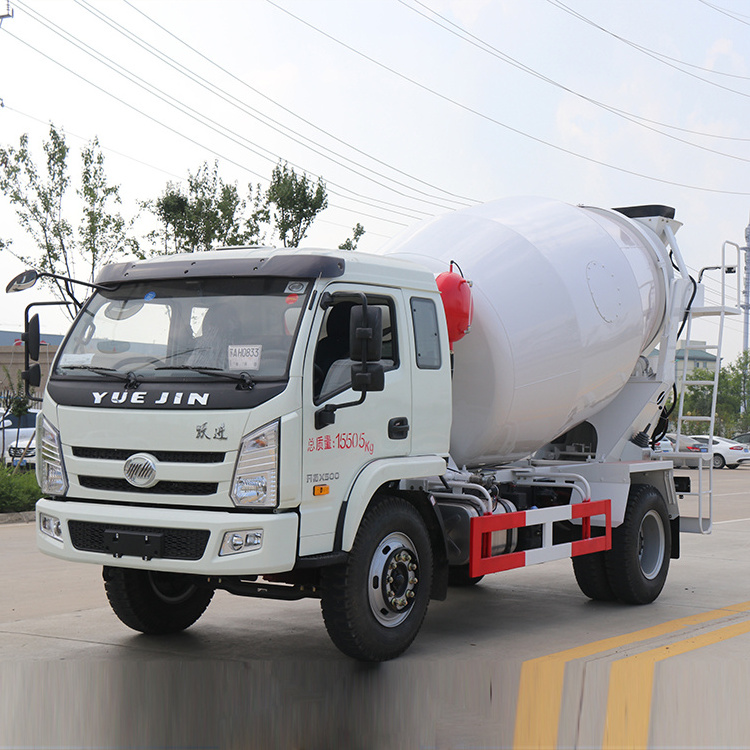 Factory Price Small Concrete Mixer 4 M3 Truck Concrete Mixer with high efficient for sale