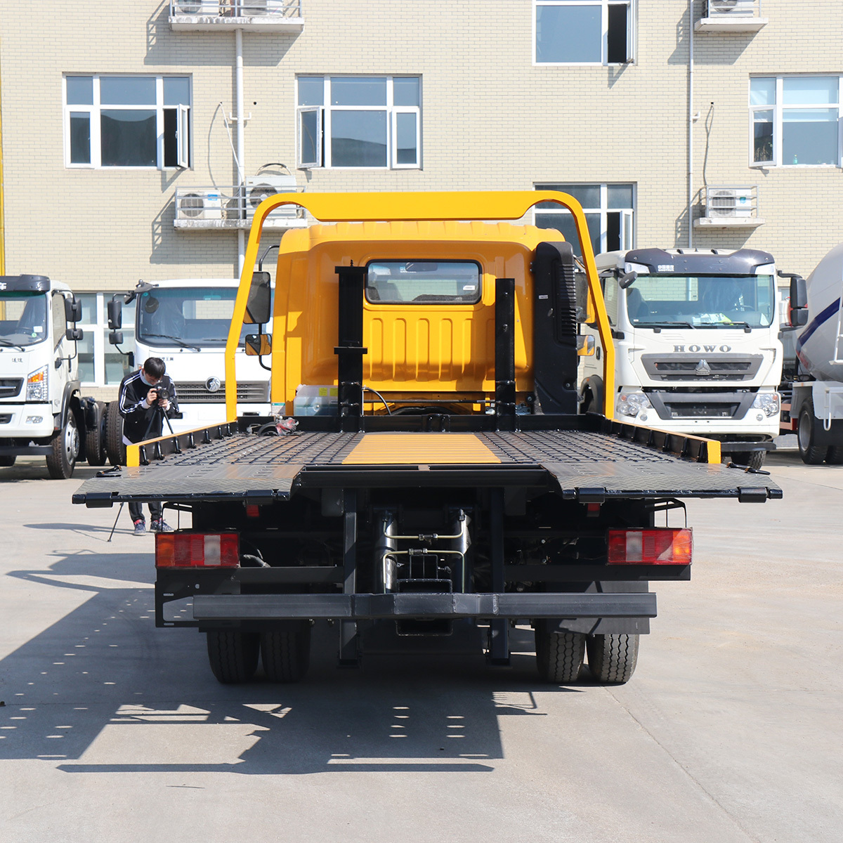 SINOTRUK HOWO 4x2 wrecker truck  tow truck wrecker, wrecker tow truck 5 tons