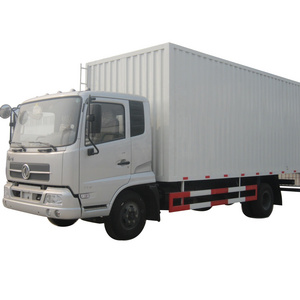 6 wheels 15 tons cargo box van truck for special goods transport and delivery dongfeng brand in stock with low price