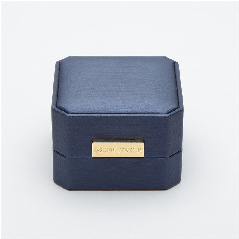 High-end custom logo color PU leather jewelry gift packaging set boxes for Luxury jewellery